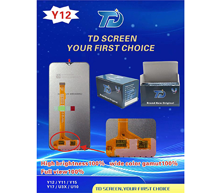 Y12 mobile screen