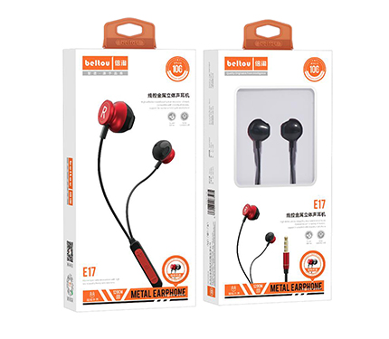 Beltou E17 Stereo by wire wired headset