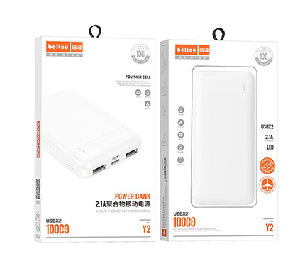Beltou Y2 1W mAh 2.1A polymer mobile power supply