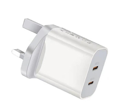 Mini yoku dual ports PD 20W UK charger