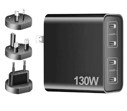 Mini yoku 130W GaN adapter 2C2A UK charger