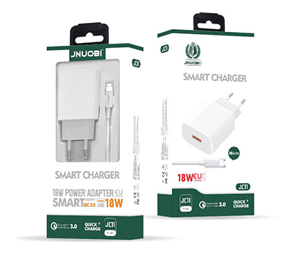 Jnuobi JC-11 micro 18w power adapter quick charger