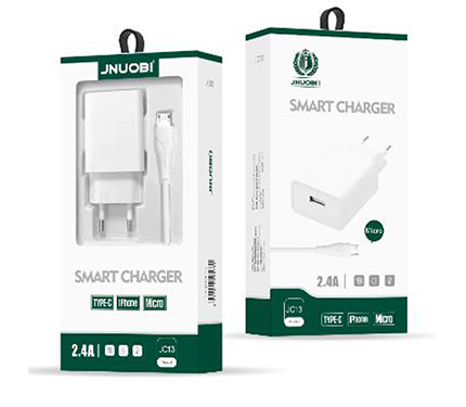 Jnuobi JC-13 2.4A micro usb smart charger