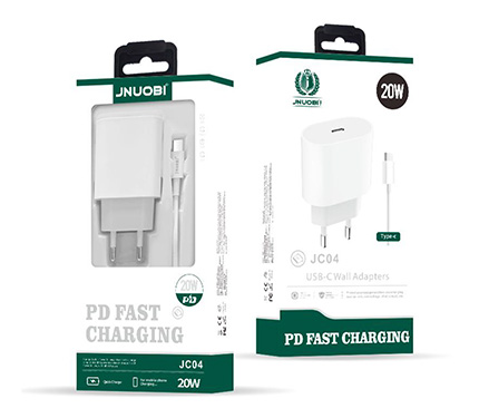 Jnuobi JC-04 usb-c wall adapters PD fast charger