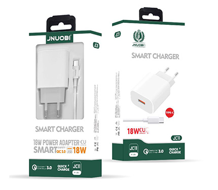 Jnuobi JC-11 18w power adapter type-C smart charger