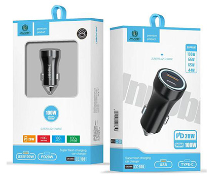 Jnuobi CC-100 PD20W 100W car charger