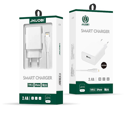 Jnuobi JC-13 2.4A Lightning usb iphone smart charger