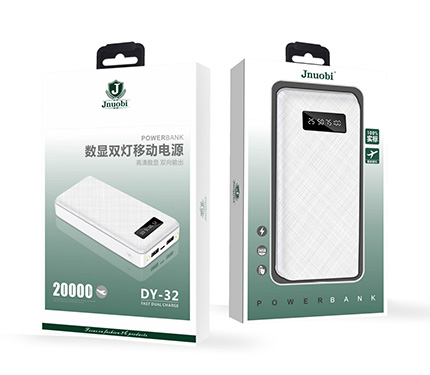 Jnuobi DY-32 20000mA Digital display dual light power bank