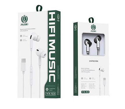 Jnuobi YX-53 type-c earphones