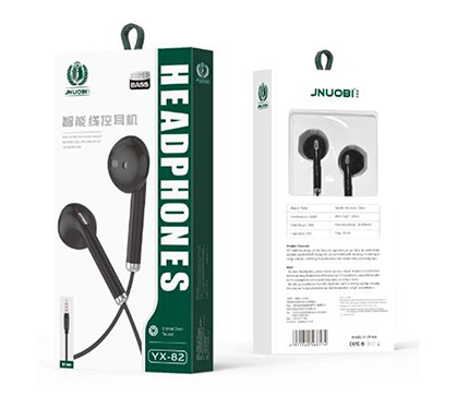 Jnuobi YX-82 3.5mm earphones