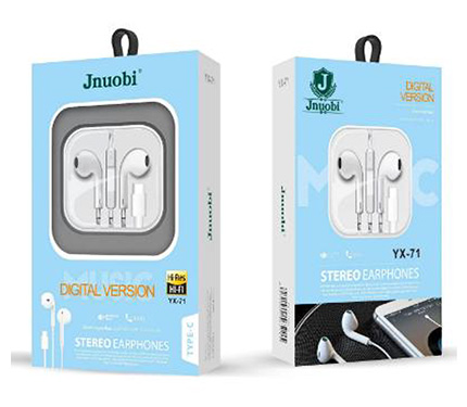 Jnuobi YX-71 type-c earphones