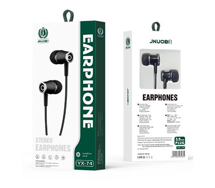 Jnuobi YX-74 3.5mm earphones