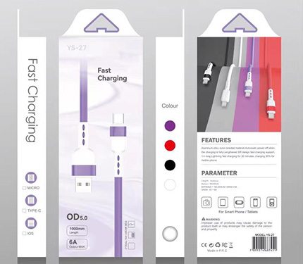 YooSng YS-27 6A output fast charging data cable