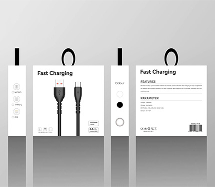 YooSng YS-B 6A output max fast charging usb 1m data cable