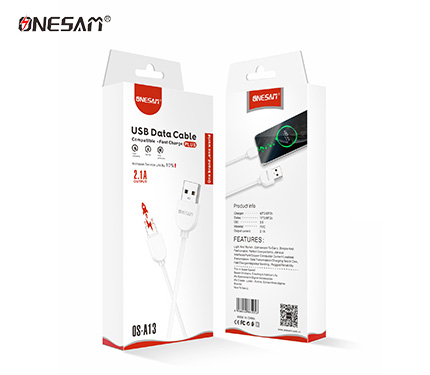 ONESAM A13 2.1A output USB data cable