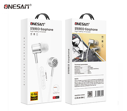 ONESAM X07 3.5pins Hi-res audio earphone