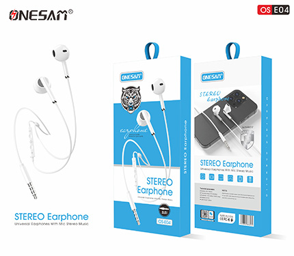 ONESAM E04 3.5 pins stereo earphone