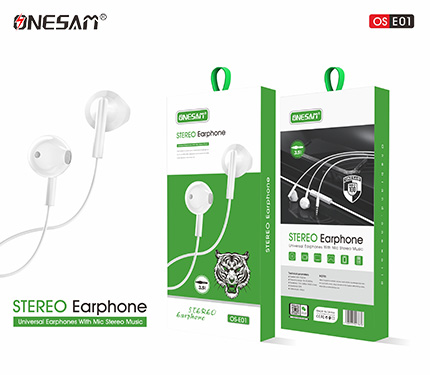 ONESAM E01 stereo earphone