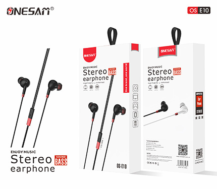 ONESAM E10 bass sound stereo earphone