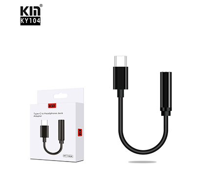 KY104 type-C to headphone jack adapter