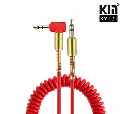 KY121 TPE metal 3.5MM AUX audio cable