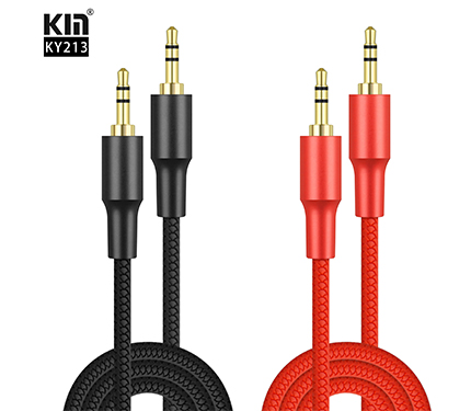 KY213 3.5mm interface with a microphone 1200 mm pure audio cable
