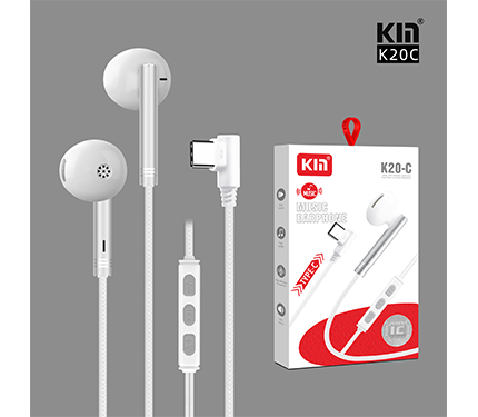 K20C type-c interface earphone