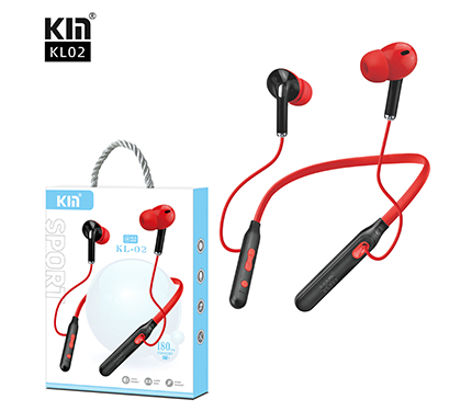 KL02 Hanging neck Bluetooth earphones