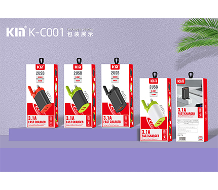 K-C001 3.1A output smart fast charger